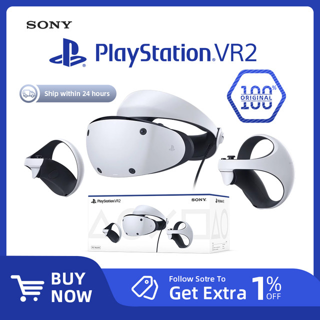 Original Sony Playstation Vr2 Ps5 Dedicated Ps Vr2 Virtual Reality Helmet  Headset Is Applicable To Playstation Ps5 Vr2 - Video Game Consoles -  AliExpress